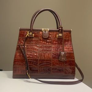 Bol-Perdix Crocodile Vintage Bag